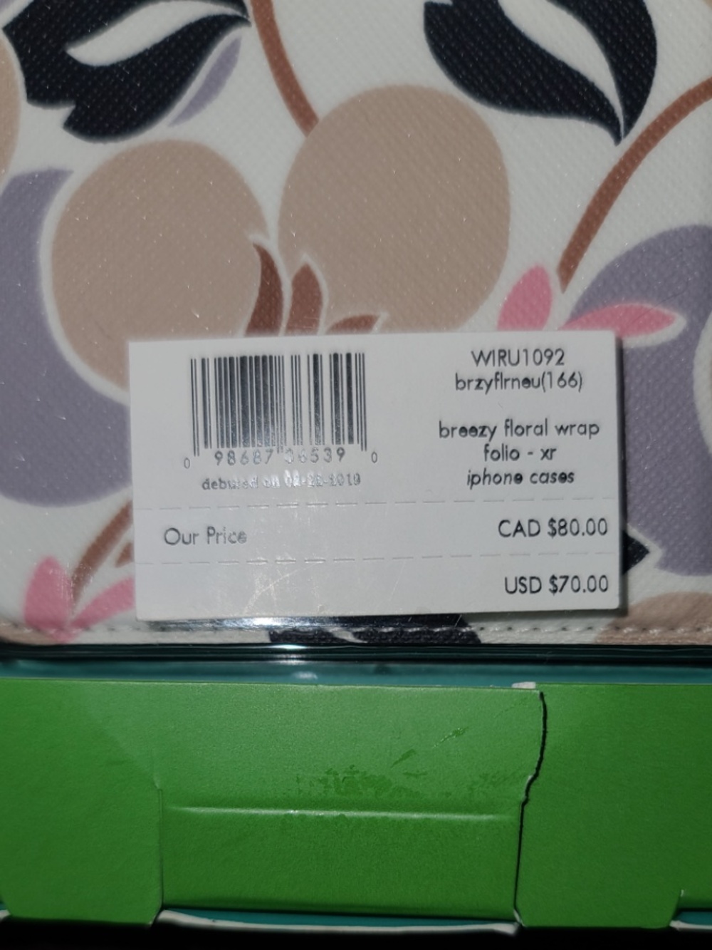 Kate Spade New York Breezy Floral iPhone XR NEW!! - Picture 3 of 3